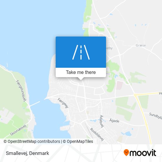 Smallevej map