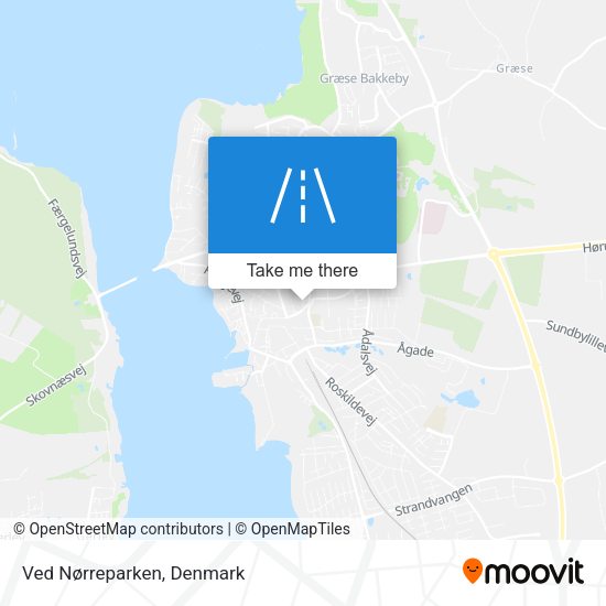 Ved Nørreparken map