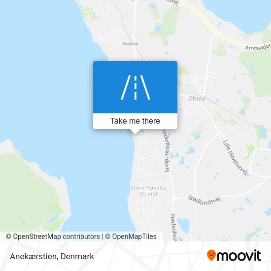 Anekærstien map