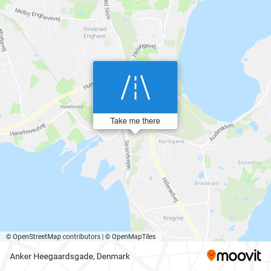 Anker Heegaardsgade map