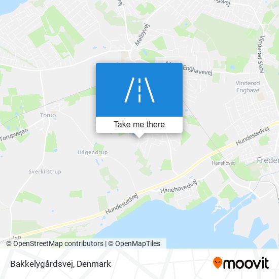 Bakkelygårdsvej map