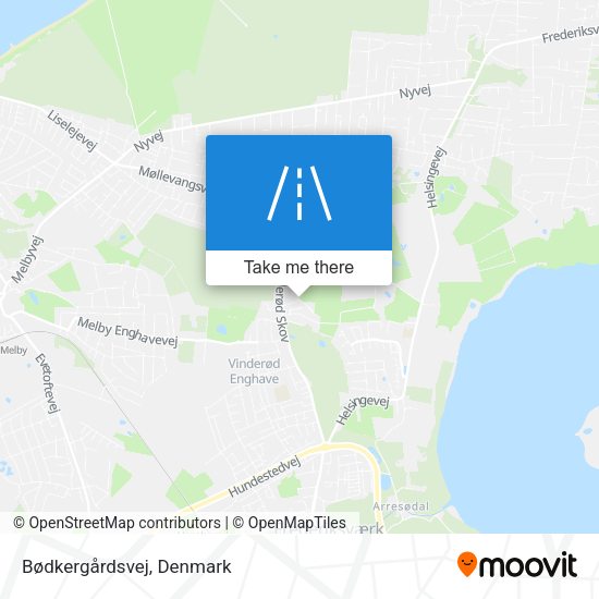 Bødkergårdsvej map