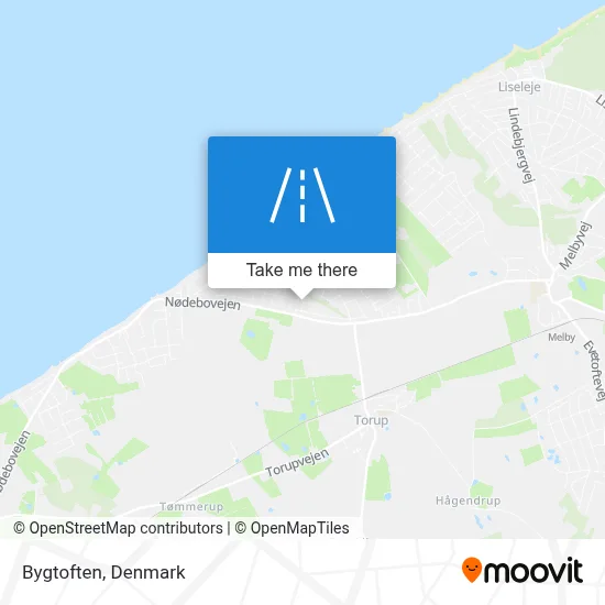Bygtoften map