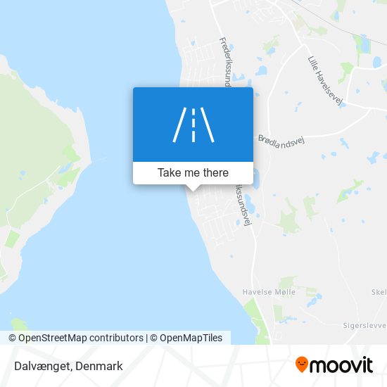 Dalvænget map