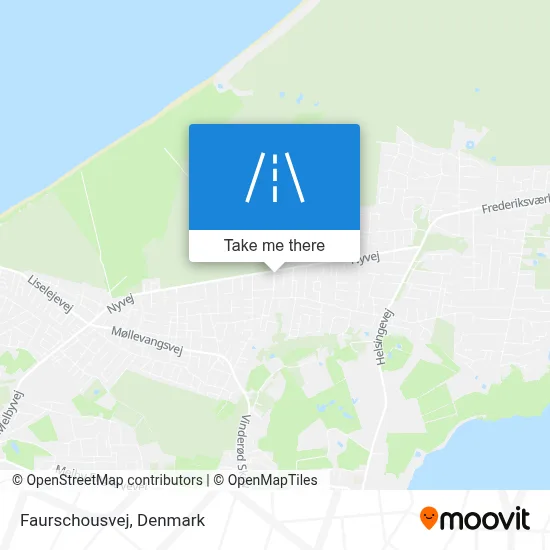 Faurschousvej map
