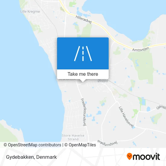 Gydebakken map