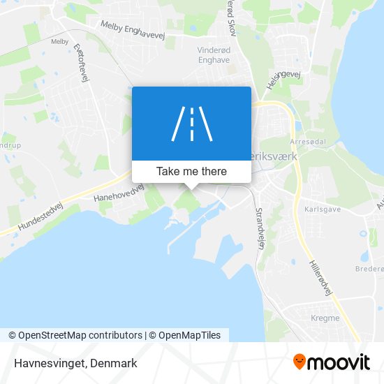 Havnesvinget map