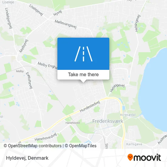 Hyldevej map