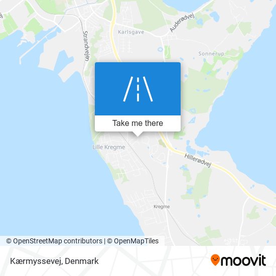 Kærmyssevej map