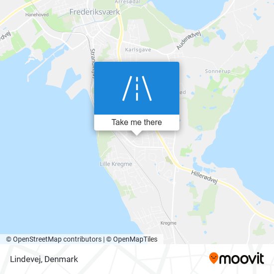 Lindevej map