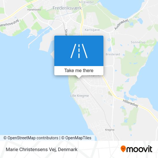 Marie Christensens Vej map