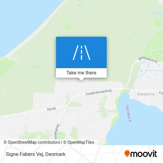 Signe Fabers Vej map