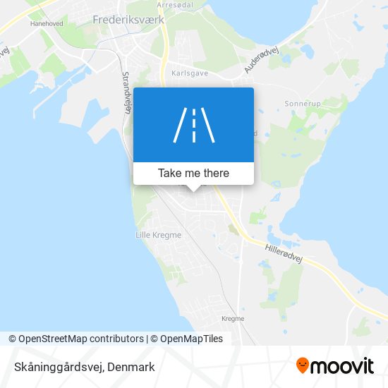 Skåninggårdsvej map