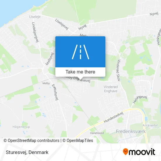 Sturesvej map