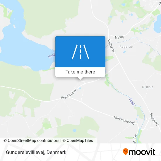 Gunderslevlillevej map