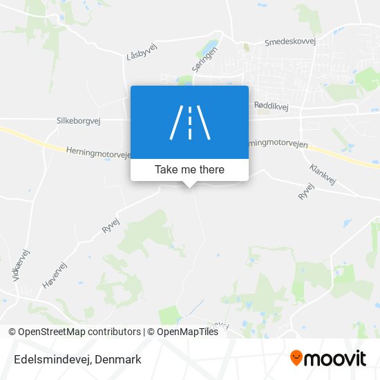 Edelsmindevej map