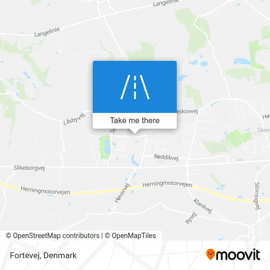 Fortevej map