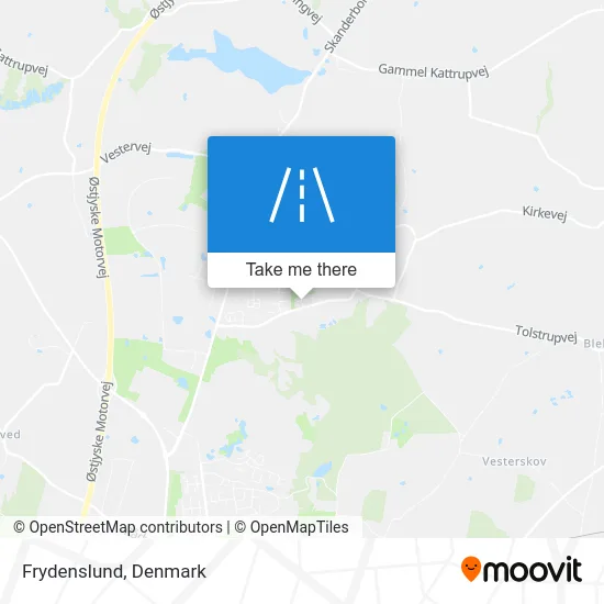 Frydenslund map