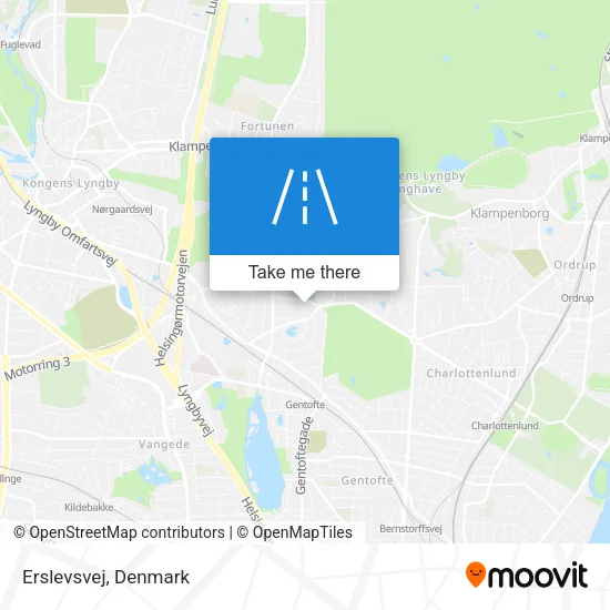 Erslevsvej map