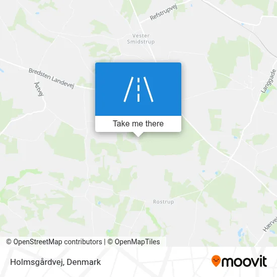 Holmsgårdvej map