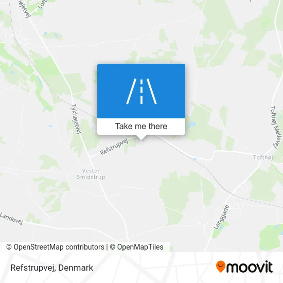 Refstrupvej map