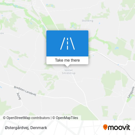 Østergårdvej map