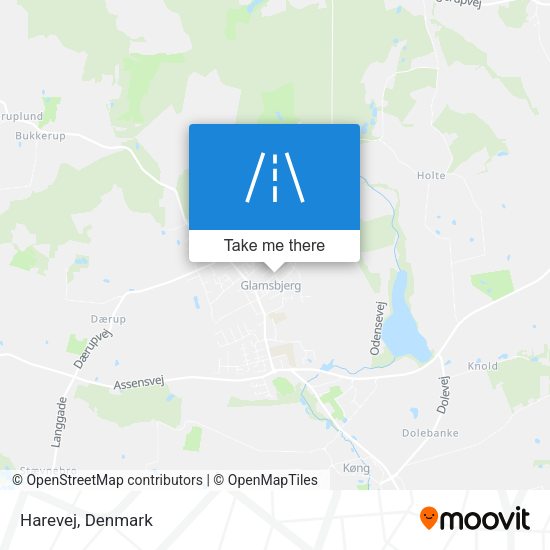 Harevej map