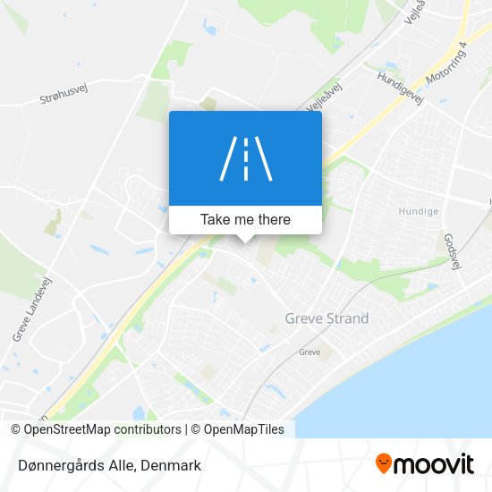 Dønnergårds Alle map