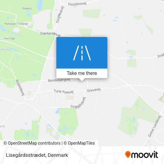 Lisegårdsstrædet map