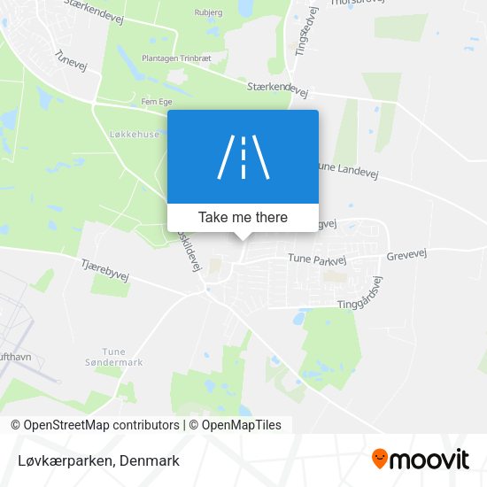 Løvkærparken map