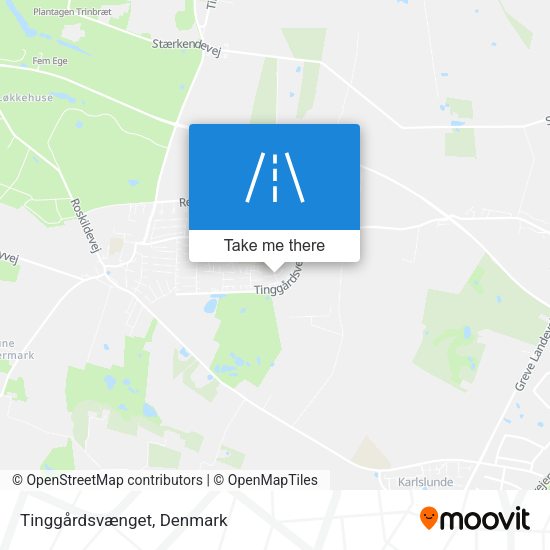 Tinggårdsvænget map