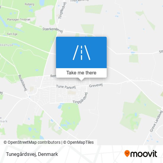 Tunegårdsvej map