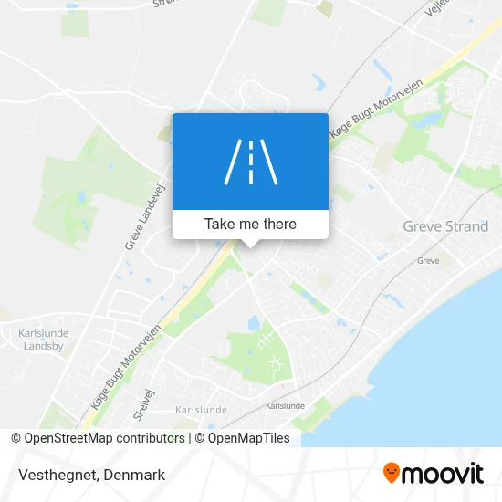 Vesthegnet map