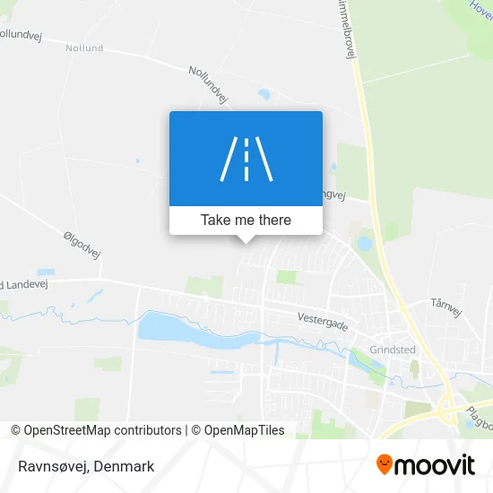 Ravnsøvej map