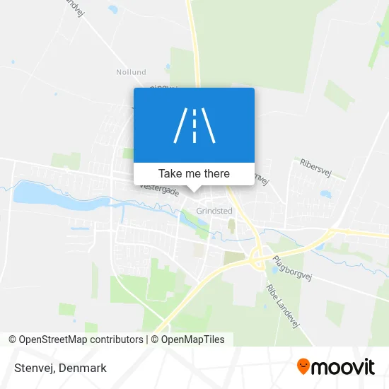 Stenvej map