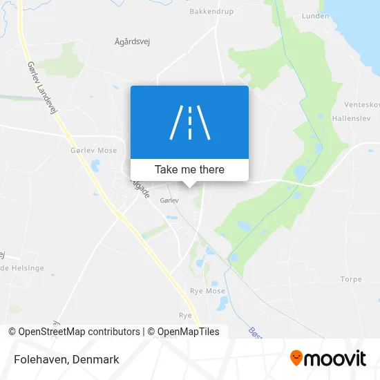 Folehaven map