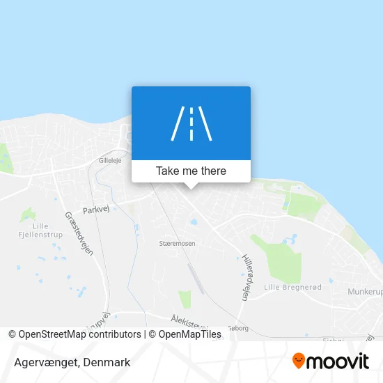 Agervænget map