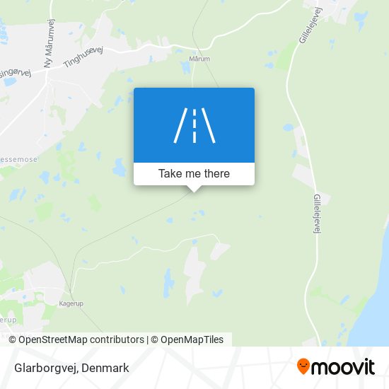 Glarborgvej map