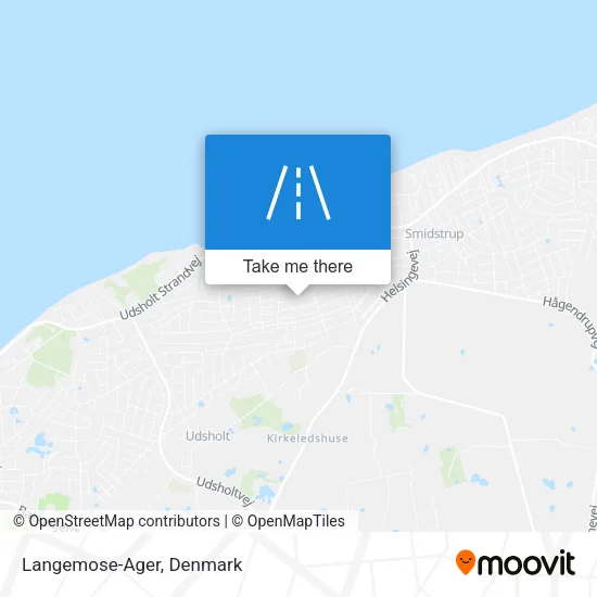 Langemose-Ager map