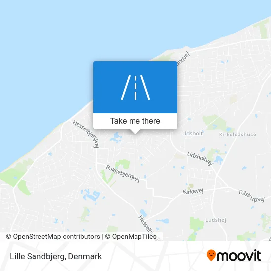 Lille Sandbjerg map