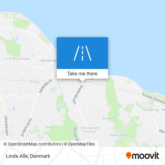 Linde Alle map