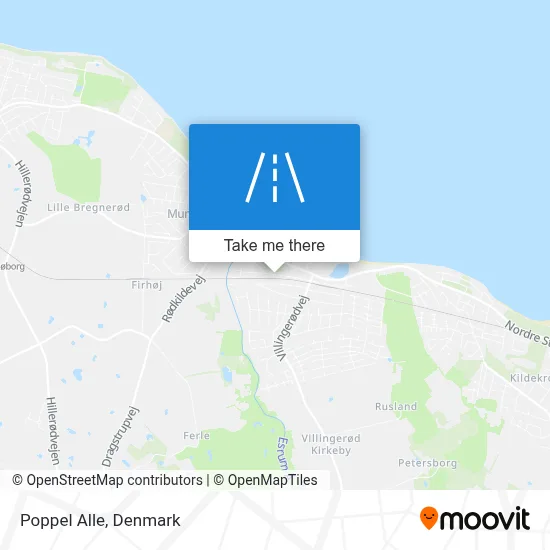 Poppel Alle map