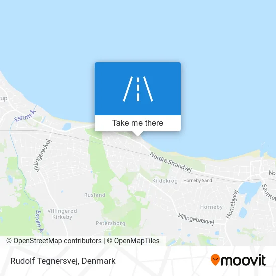 Rudolf Tegnersvej map