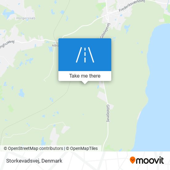 Storkevadsvej map