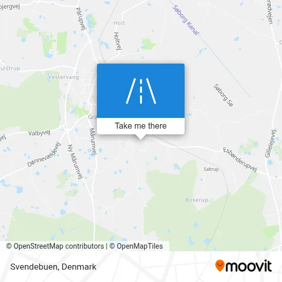 Svendebuen map