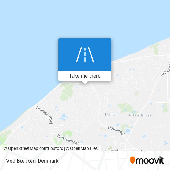 Ved Bækken map