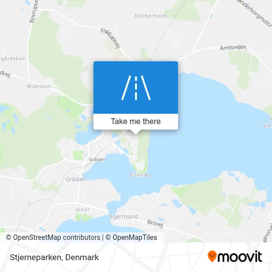 Stjerneparken map