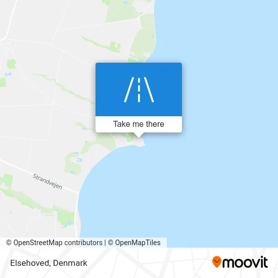 Elsehoved map