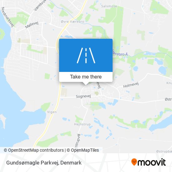 Gundsømagle Parkvej map