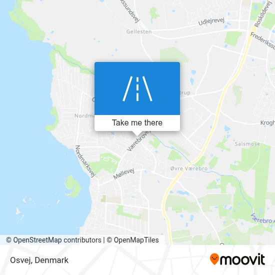 Osvej map